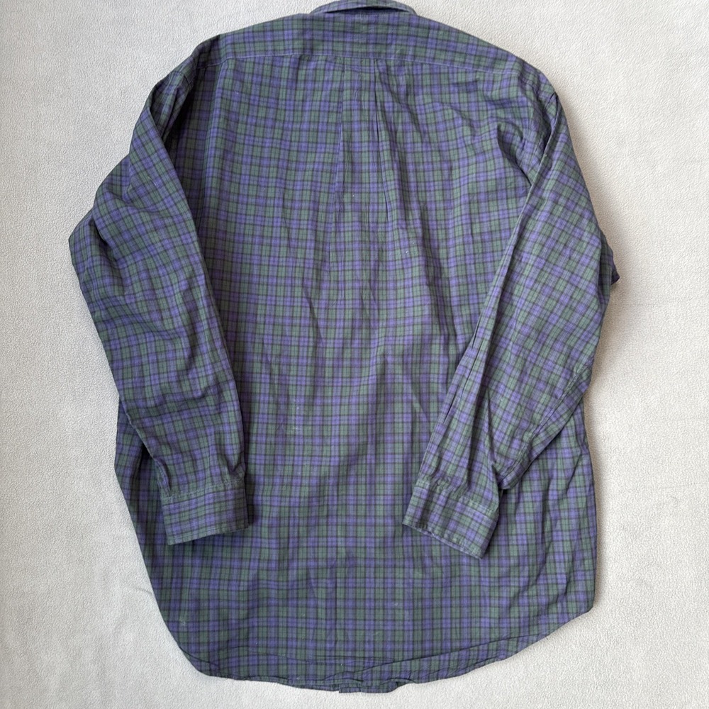 Ralph Lauren Yarmouth Shirt Mens 16 32/33 Classic Long Sleeve Cotton DRY CLEANED - Picture 3 of 10